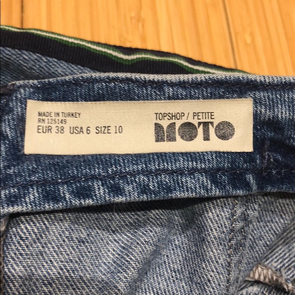 Jeans High Rise Mini Skirt - Picture 7 of 7